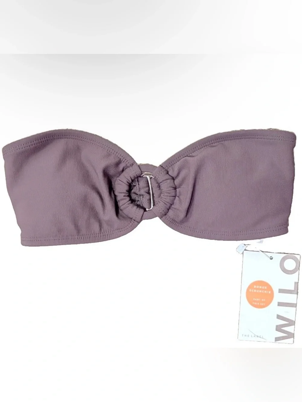 NWT Wilo The Label Brown Bandeau Womens Size Small